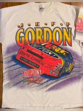 VTG Jeff Gordon “Life in the fast lane” amazing graphic tee, XL
